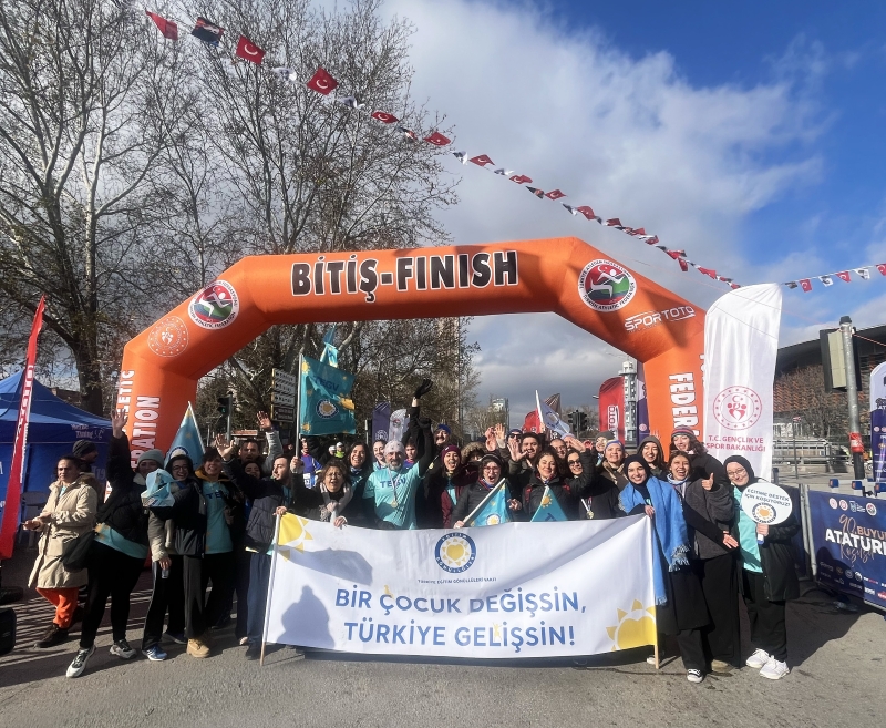 TEGV, 90. Büyük Atatürk Koşusu’nda Attığı Adımlarla 348 Çocuğa Eğitim Desteği Sağladı