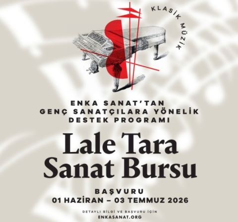 Lale Tara Sanat Bursu’na Başvurular 1 Haziran’da Başlıyor