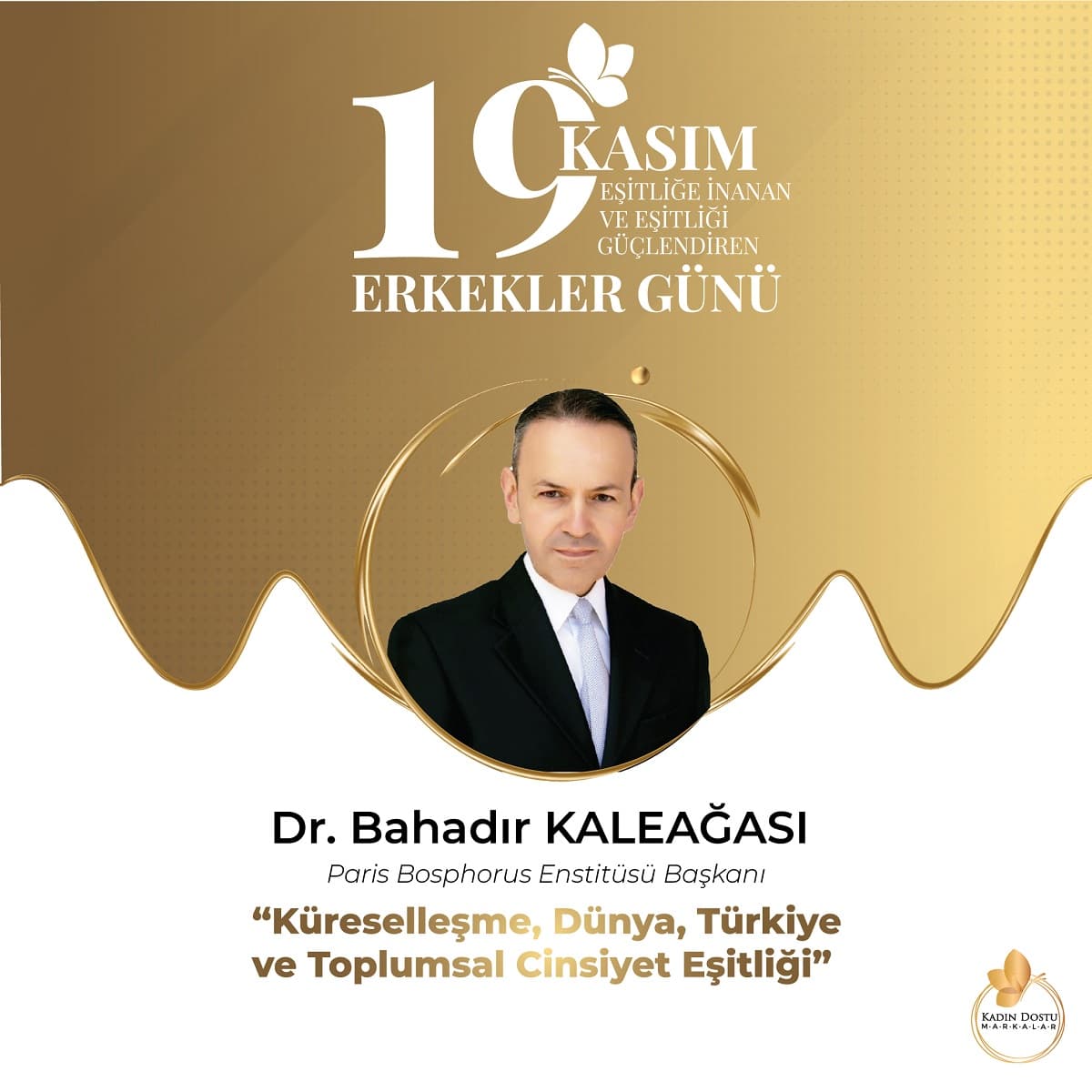 TÜSİAD Uluslararası Koordinatörü Dr. Bahadır KALEAĞASI