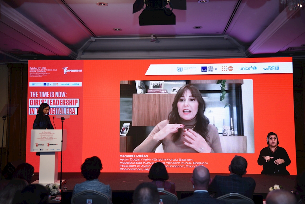 11 EKİM DÜNYA KIZ ÇOCUKLARI GÜNÜ KONFERANSI GERÇEKLEŞTİRİLDİ