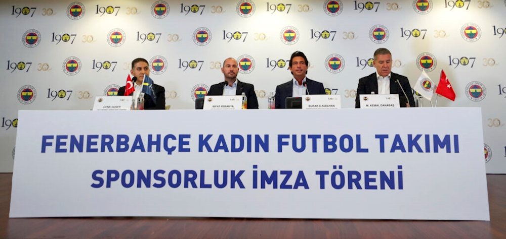 1907 FENERBAHÇE DERNEĞİ, FENERBAHÇE KADIN FUTBOL TAKIMI’NA SPONSOR OLDU