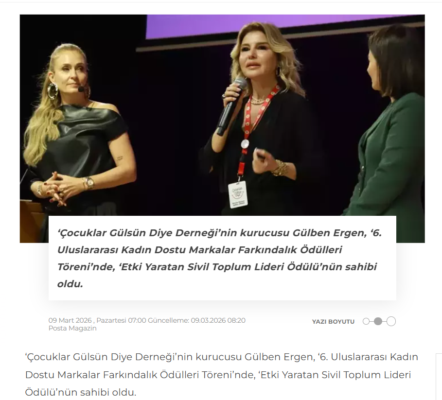 Gülben Ergen: ‘Kendimi çaresiz hissediyorum' / Posta Gazetesi