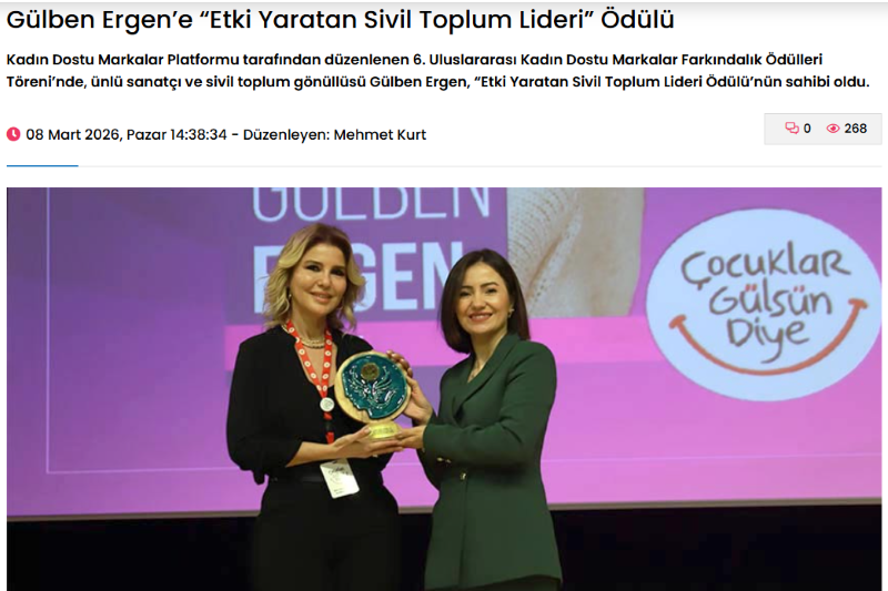 Gülben Ergen'e