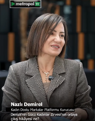 Kadın Dostu Markalar Platformu Kurucusu Nazlı Demirel, Denizli’nin Gücü Kadınlar Zirvesi’nin nasıl ortaya çıktığını Metropol TV’ye anlattı / Metropol TV