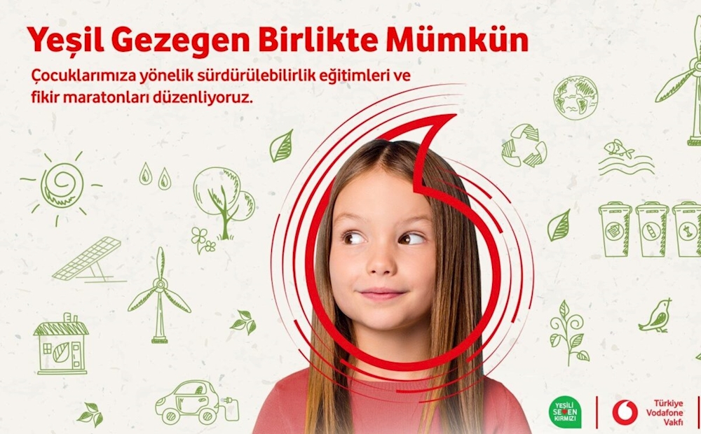 VODAFONE: “YEŞİL GEZEGEN BİRLİKTE MÜMKÜN” DEDİ