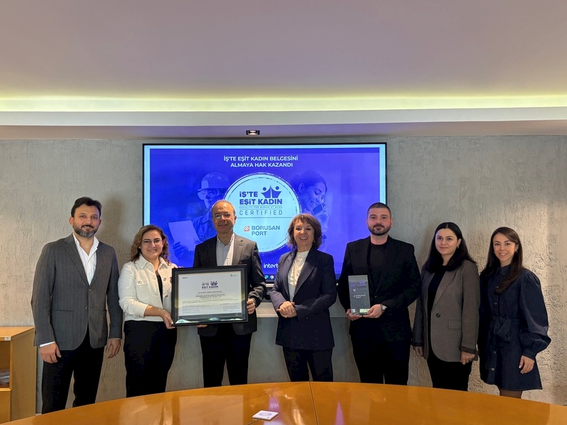 Borusan Port, Sektöründe İş’te Eşit Kadın Sertifika’sını  Alan İlk Liman İşletmesi Oldu