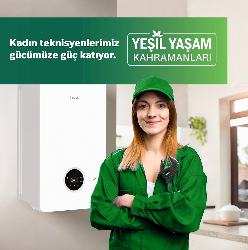 BOSCHTERMOTEKNOLOJİ’DEN, “YEŞİL YAŞAM KAHRAMANLARI” PROJESİ