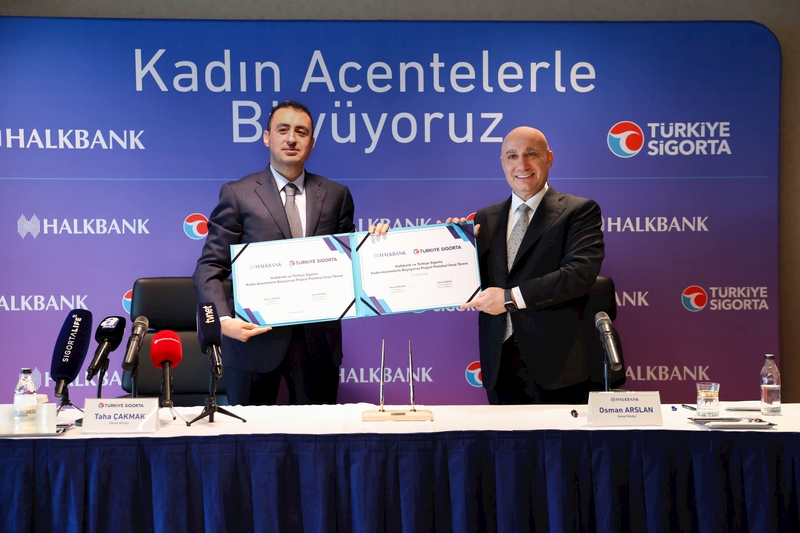 Türkiye Sigorta ile Halkbak “Kadın Acentelerle Büyüyoruz” Projesini Hayata Geçirdi