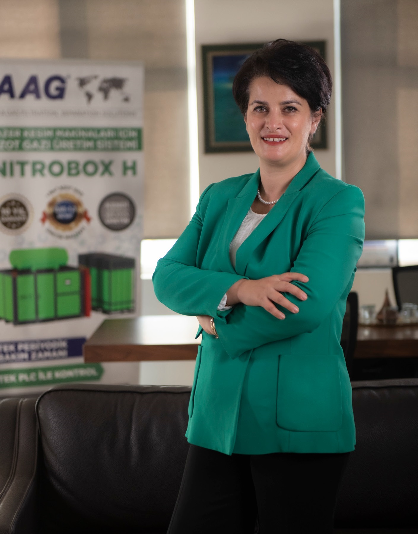 İLKNUR CANTÜRK; AAG Makina Yönetim Kurulu Üyesi & Pakkom Dış Ticaret A.Ş. Genel Müdürü