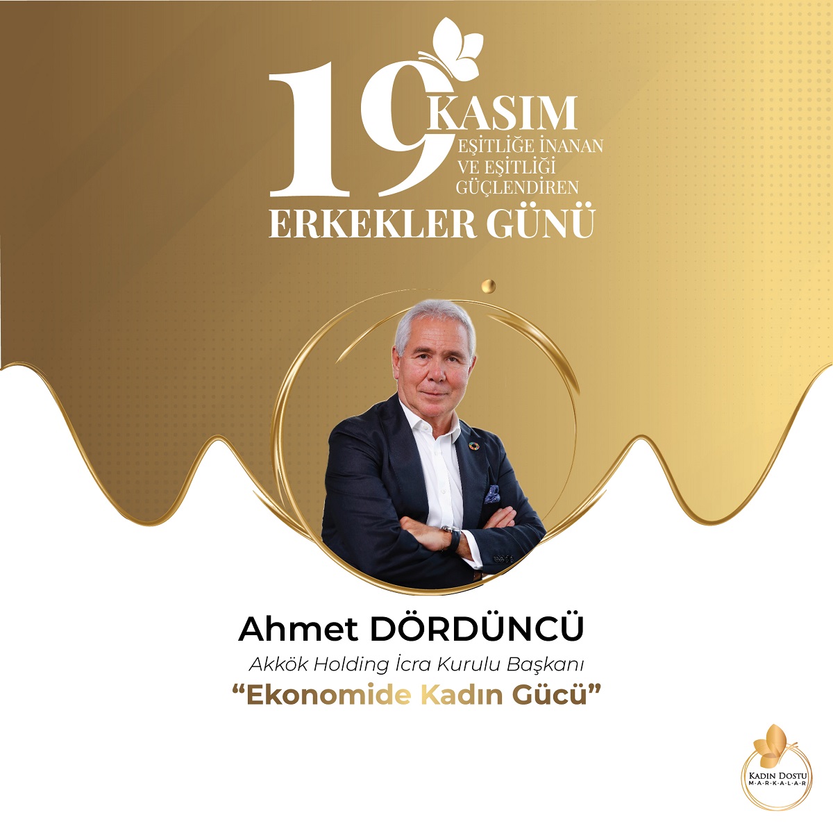 Akkök Holding CEO’su Ahmet DÖRDÜNCÜ