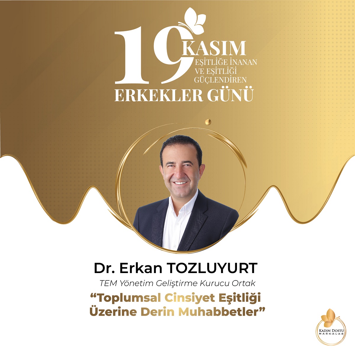 TEM Yönetim Geliştirme Kurucu Ortağı Dr. Erkan TOZLUYURT