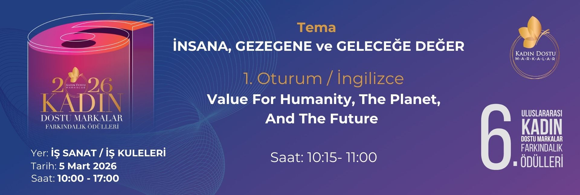 Banner45-1. Oturum / İngilizce