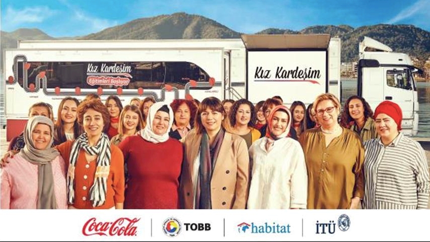COCA-COLA “KIZ KARDEŞİM” PROJESİ İLE KADINLARIN EKONOMİYE KATILIMINI DESTEKLİYOR