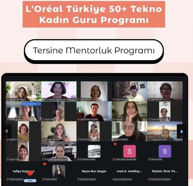 Loréal Türkiye, 50+ Tekno Kadı..