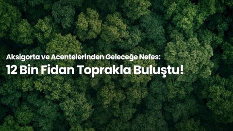 Aksigorta, Acenteleri Adına Sakarya’da Hatıra Ormanı Oluşturdu