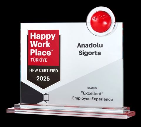 Anadolu Sigorta, “Mükemmel Çalışan Deneyimi” Sertifikasının Sahibi Oldu