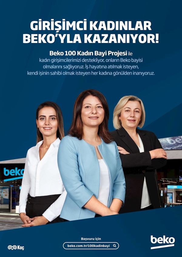 BEKO 100 KADIN BAYİ PROJESİ İLE KADIN GİRİŞİMCİLERİ DESTEKLİYOR