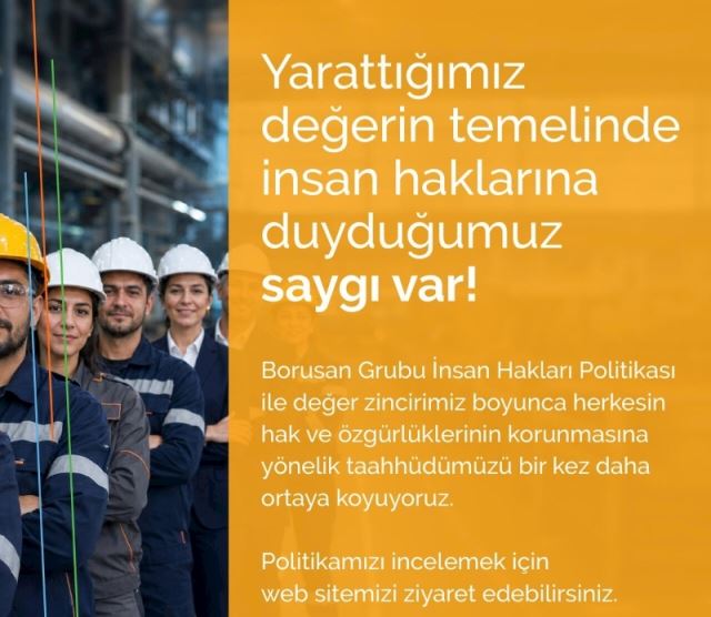 Borusan, İnsan Hakları Politik..