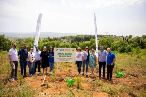 Erikli, Migros İş Birliğiyle 20 Bin Fidanı Toprakla Buluşturdu