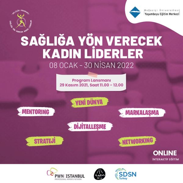 BÜYEM VE PWN, SAĞLIKTA KADIN LİDERLERİN GELİŞİMİNE DESTEK VERİYOR