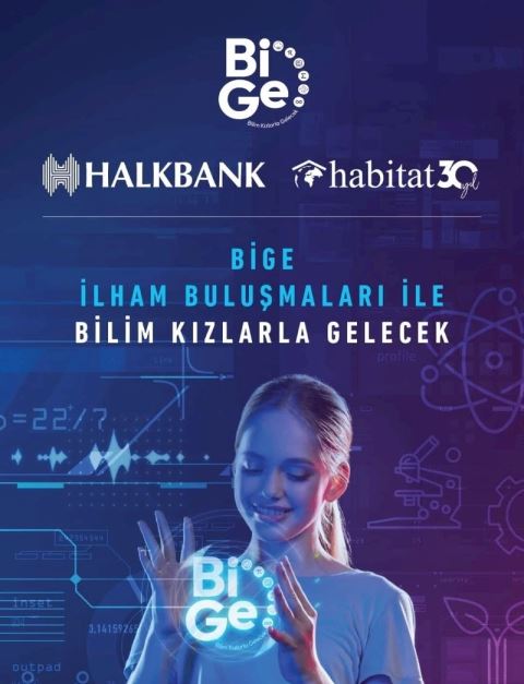 Halkbank ve Habitat’tan Kız Öğrencilere STEM Desteği