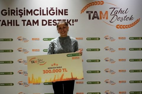Kadın girişimci Iraz Aktay’ın Tarım Girişimi Ödülle Güç Kazandı