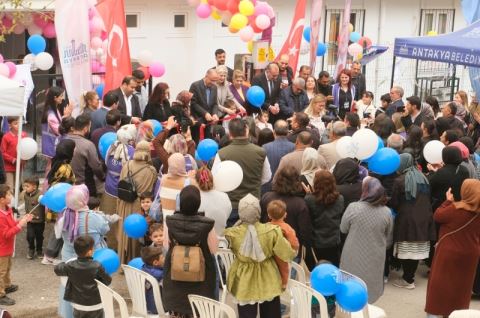 KEDV, Antakya Belediyesi İş Birliğiyle Kadın ve Çocuk Merkezi Açtı