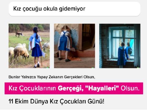 KIZ ÇOCUKLARININ GERÇEĞİ, “HAYALLERİ” OLSUN!