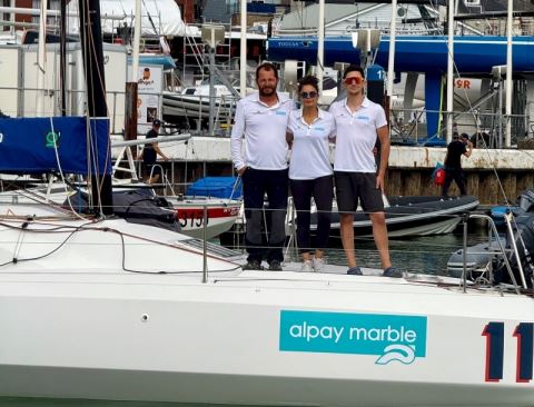 Türk Kadın Yelkeci Pelin Keskin, Alpay Mermer Sponsorluğu’nda Fastnet’te Yarışıyor