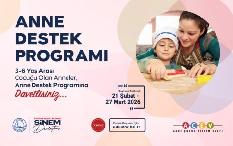 Üsküdar Belediyesi, AÇEV Anne Çocuk Destek Programı’nın İkincisini Hayata Geçiriyor