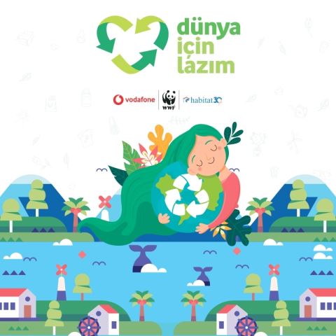 Vodafone, “Dünya İçin Lazım” Projesiyle 70 Bin Kişiye Doğayı Koruma Eğitimi Verecek